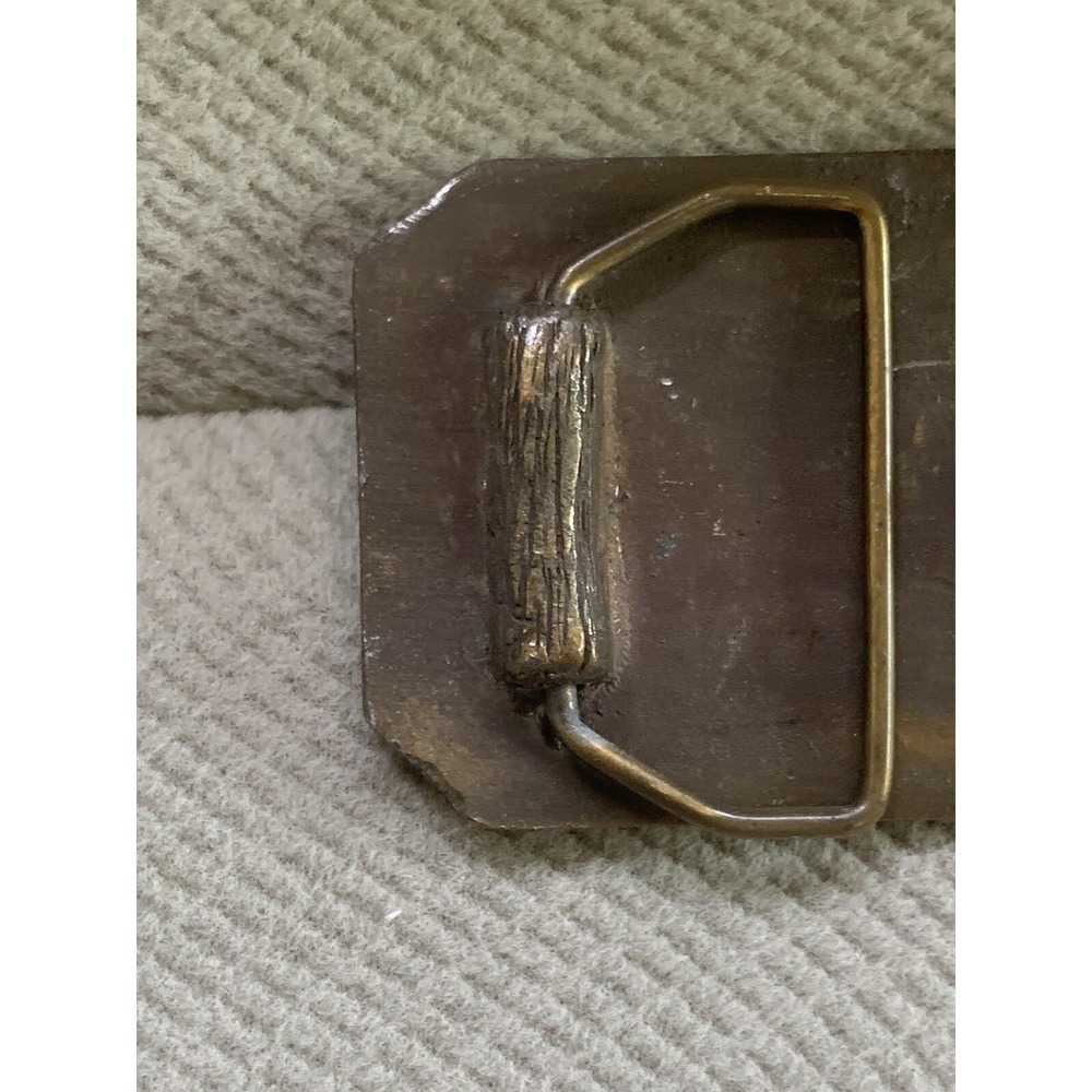 Brass Duck Hunting Decoy Belt Buckle - Picture 5 of 7